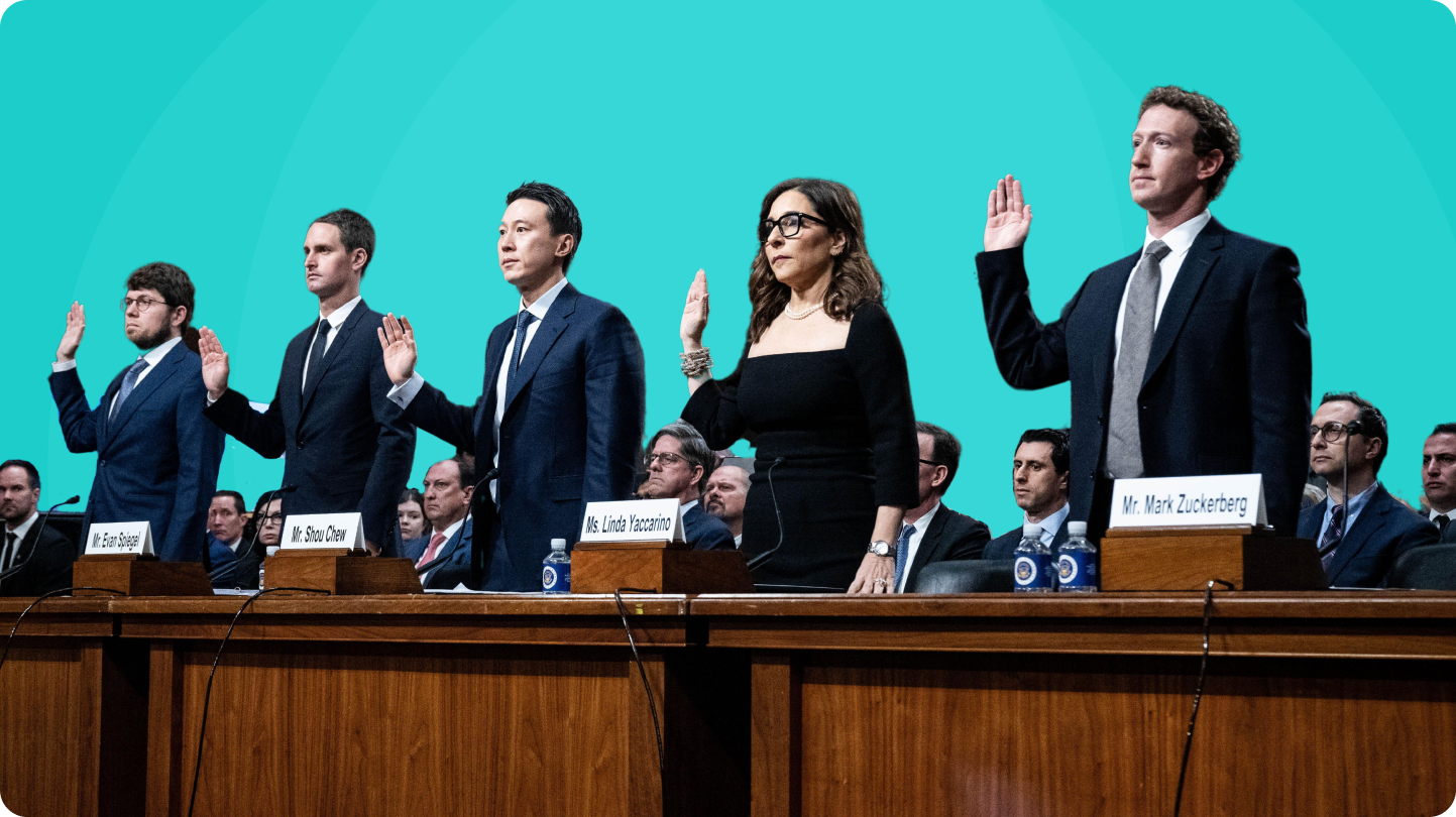 Big Tech CEOs Called Before Congress to Account for Child Safety Failures